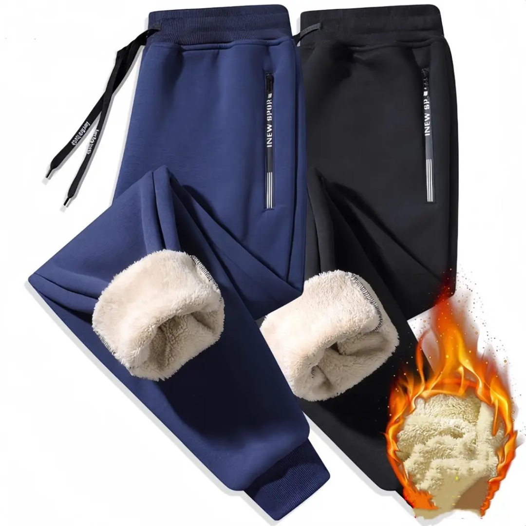 Calça Moletom De Lã Grossa ThermalGuard Pro - Envio Imediato