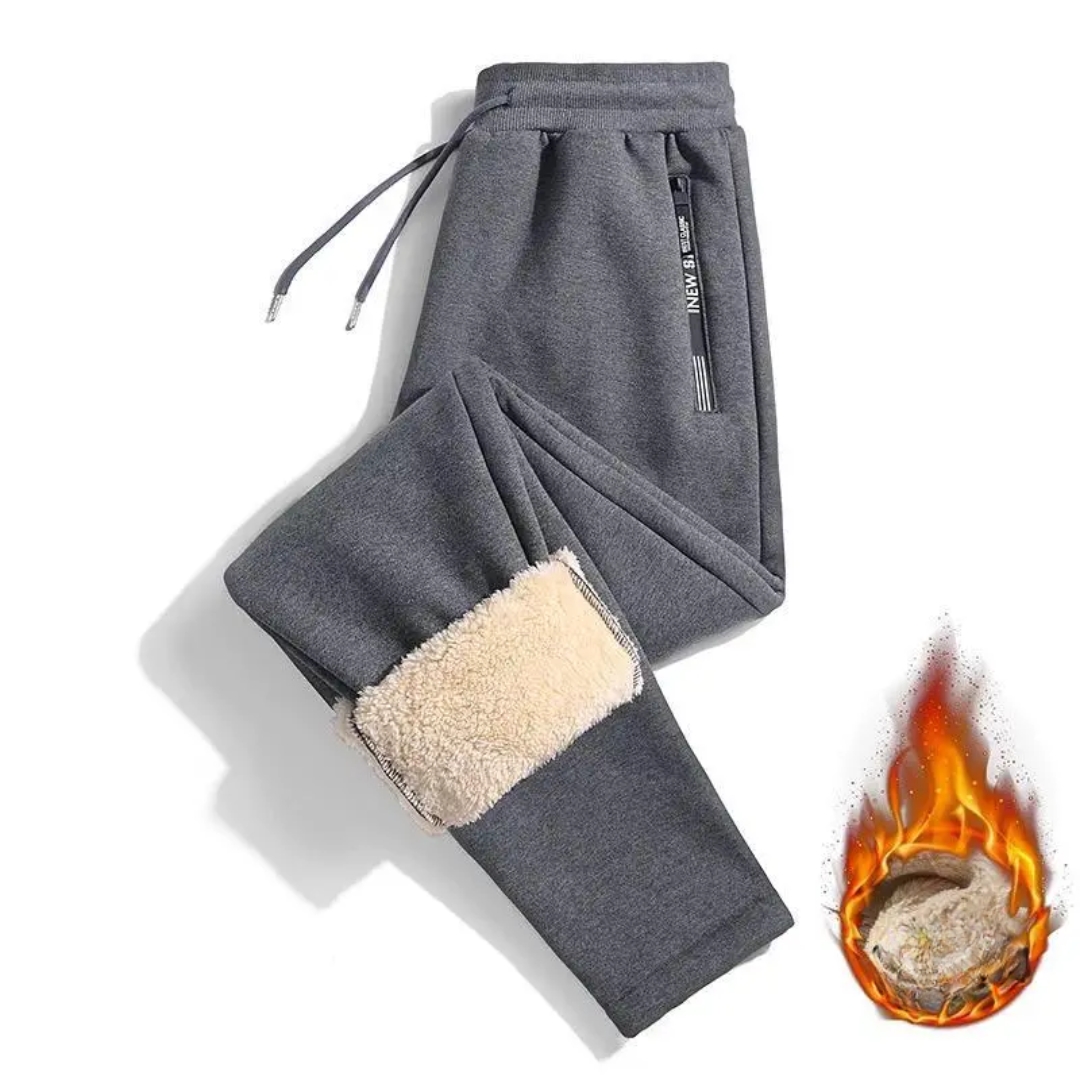 Calça Moletom De Lã Grossa ThermalGuard Pro - Envio Imediato