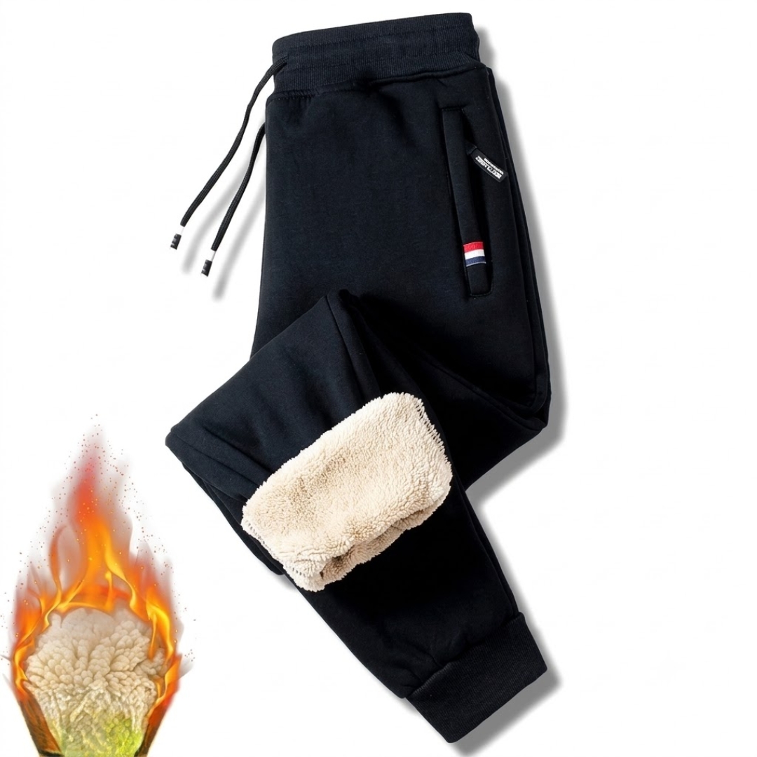 Calça Moletom De Lã Grossa ThermalGuard Pro - Envio Imediato