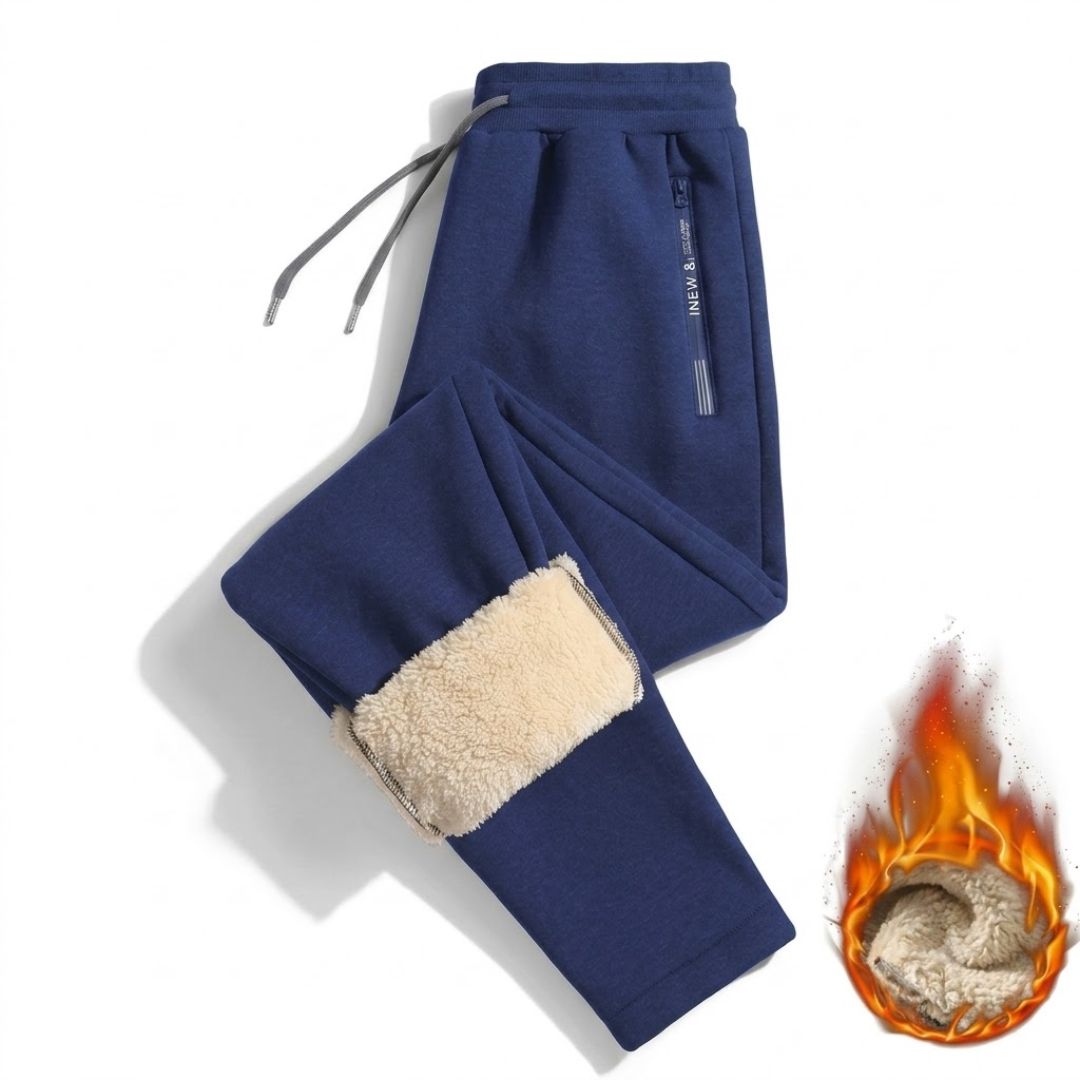 Calça Moletom De Lã Grossa ThermalGuard Pro - Envio Imediato